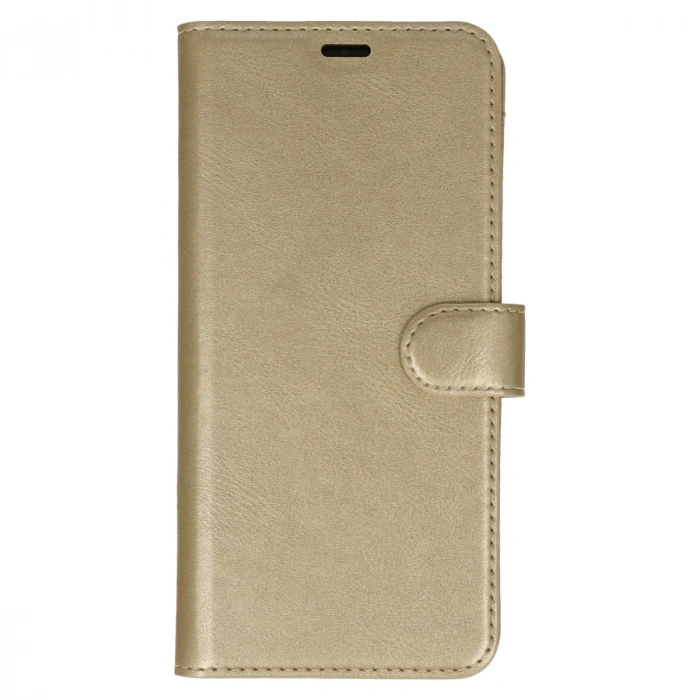 İphone 14 Kılıf Trend S Plus Kapaklı Kılıf - Gold