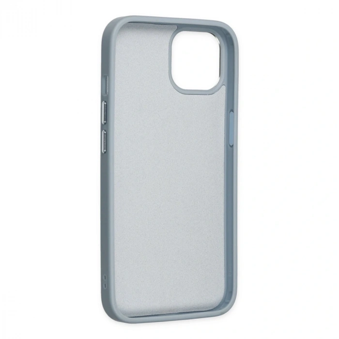 İphone 14 Plus Kılıf Asya Deri Silikon - Sierra Blue