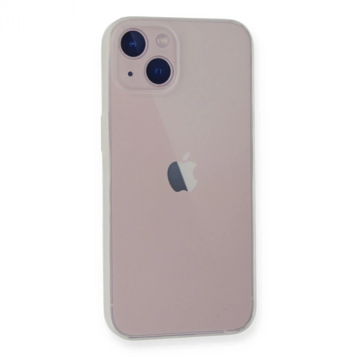 İphone 14 Plus Kılıf Pp Ultra İnce Kapak - Beyaz