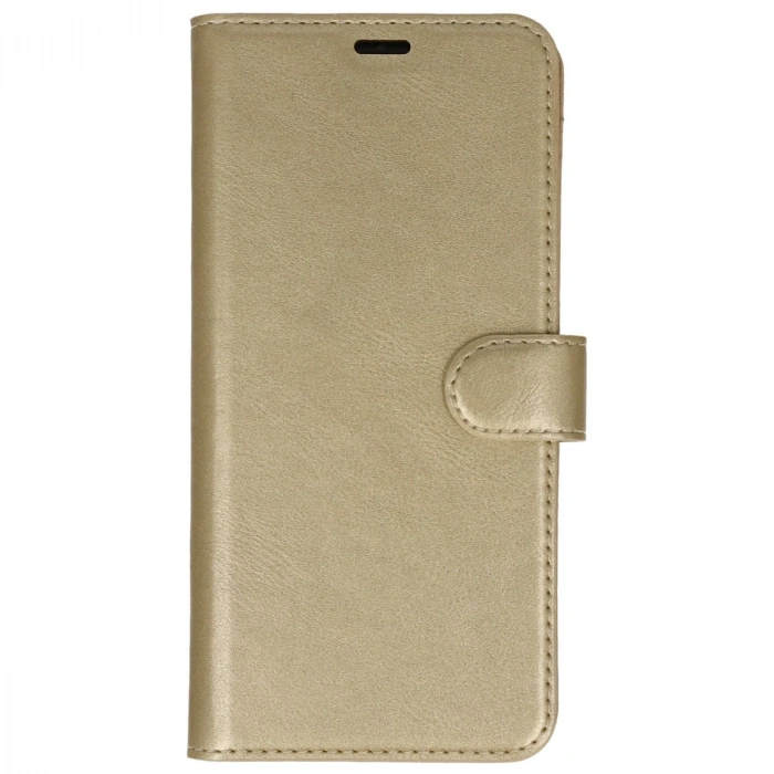 İphone 14 Plus Kılıf Trend S Plus Kapaklı Kılıf - Gold