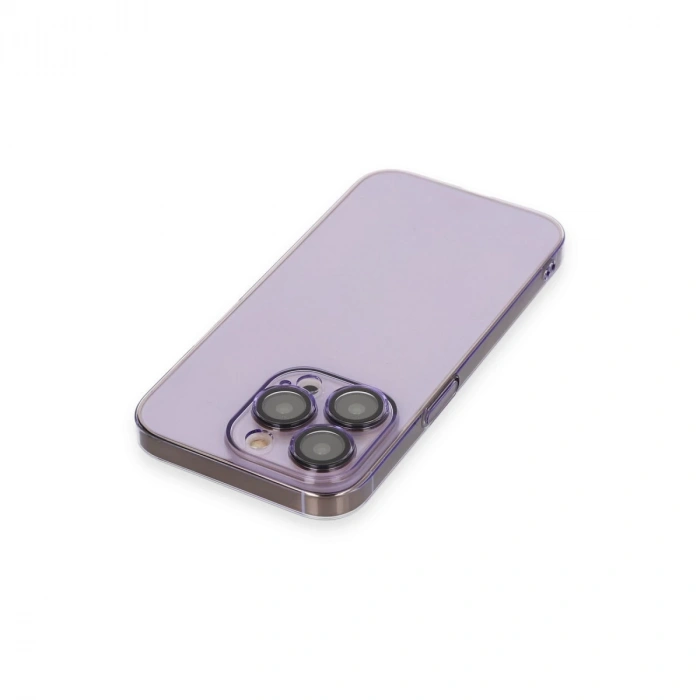 İphone 14 Pro Kılıf Armada Lensli Kapak - Lila