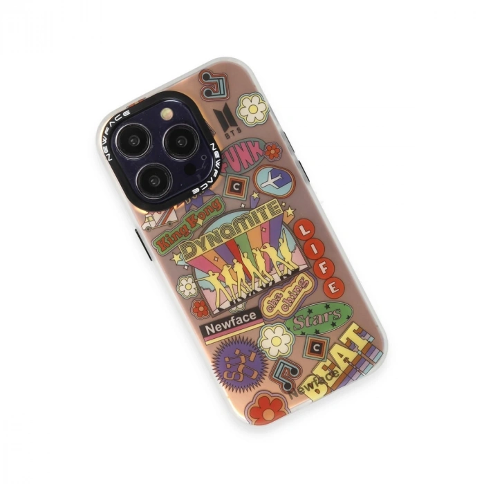 İphone 14 Pro Max Kılıf Estoril Desenli Kapak - Estoril - 14