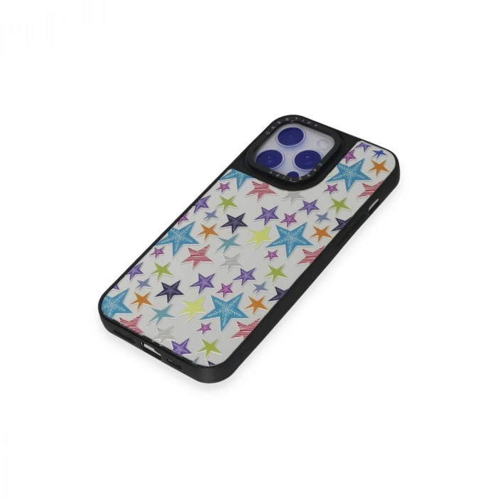 İphone 15 Pro Kılıf Mirror Desenli Kapak - Mirror - 18