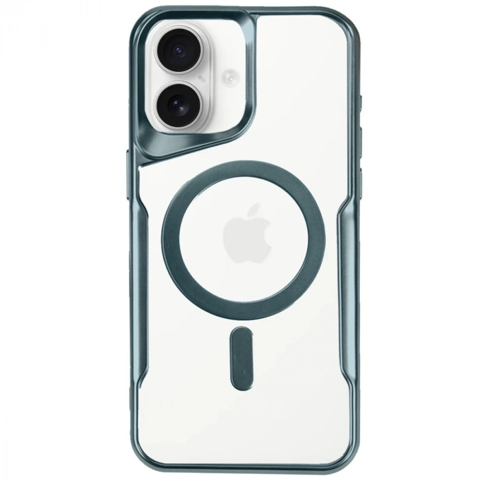 İphone 16 Plus Kılıf Boyi Magsafe Silikon Kapak - Turkuaz