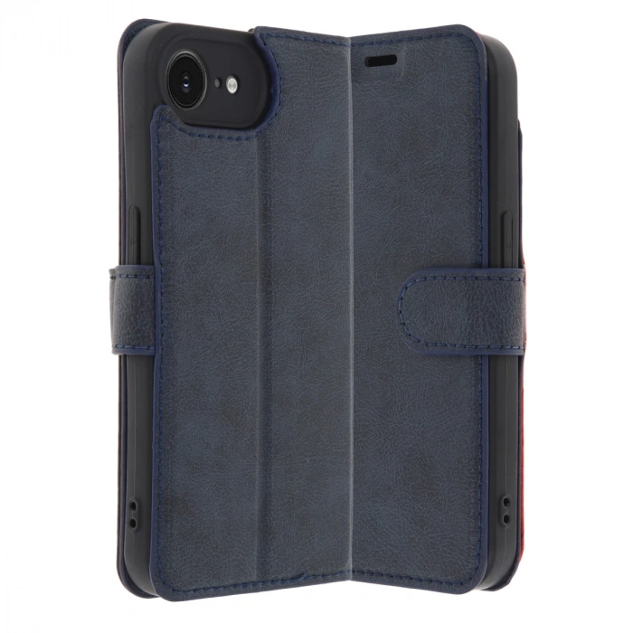 İphone 16e Kılıf Trend S Plus Kapaklı Kılıf - Lacivert