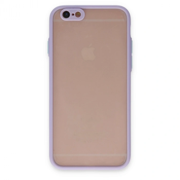 İphone 6 Kılıf Montreal Silikon Kapak - Mor