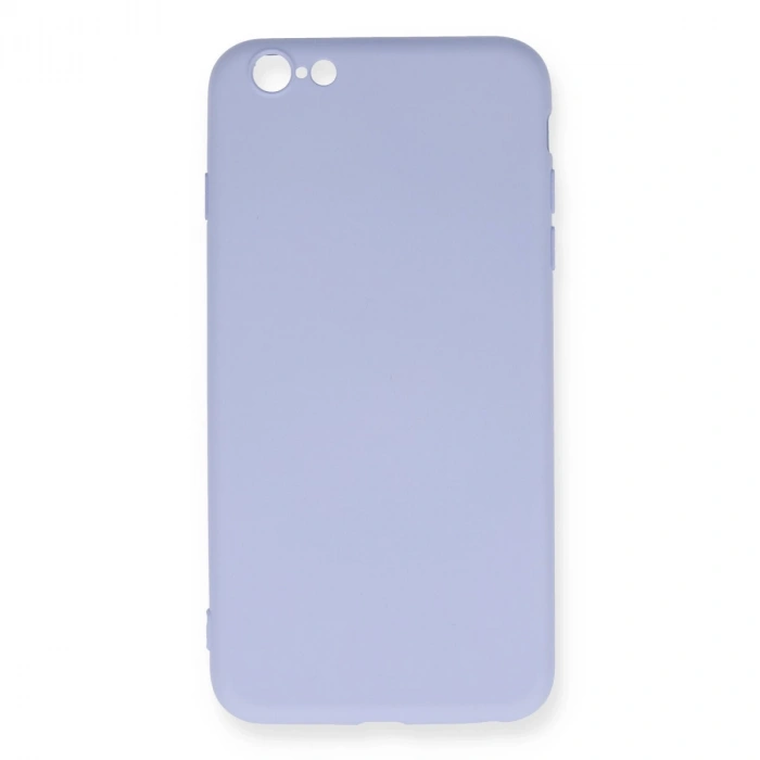 İphone 6 Plus Kılıf Nano İçi Kadife Silikon - Lila