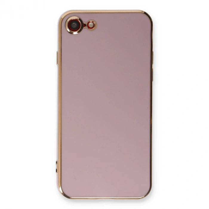 İphone 7 Kılıf Volet Silikon - Mor