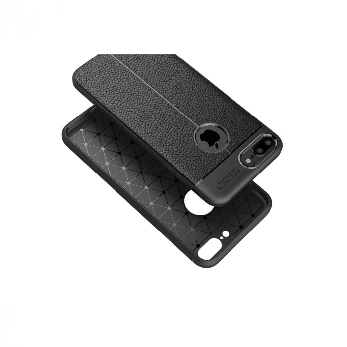 İphone 7 Plus Kılıf Auto Focus Kapak - Kırmızı