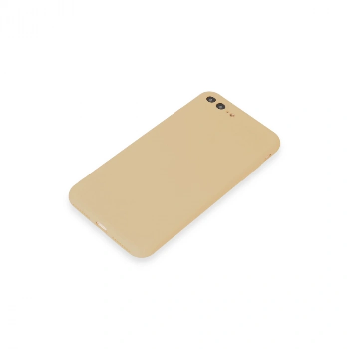 İphone 7 Plus Kılıf First Silikon - Gold