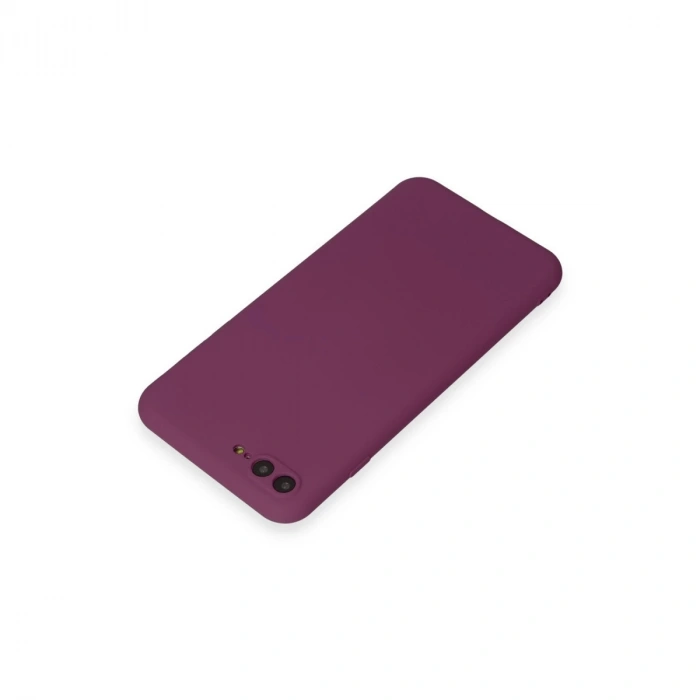 İphone 7 Plus Kılıf First Silikon - Mürdüm