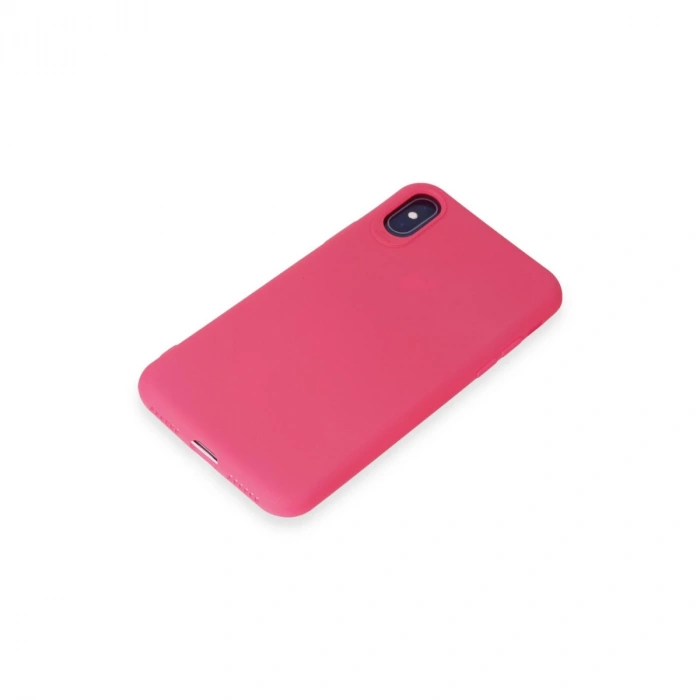 İphone X Kılıf First Silikon - Pembe