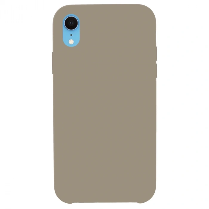 İphone Xr Kılıf Lansman Legant Silikon - Bej
