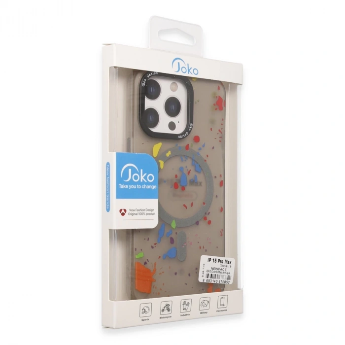 Joko İphone 14 Pro Colorful Magsafe Kapak - Derin Mor