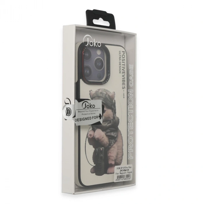 Joko İphone 14 Pro Max Fun Magsafe Kapak - Beyaz