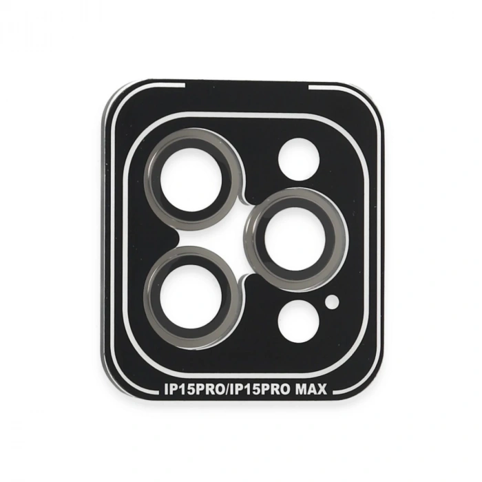 Joko İphone 15 Pro Max Pvd Metal Kamera Lens - Gri