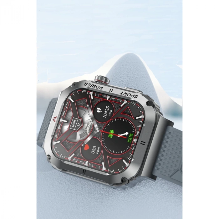 Joko Od3 2.1 İnç Ips Ekran Ip68 Su Geçirmez Konuşma Ve Nfc Özellikli Akıllı Saat - Gümüş