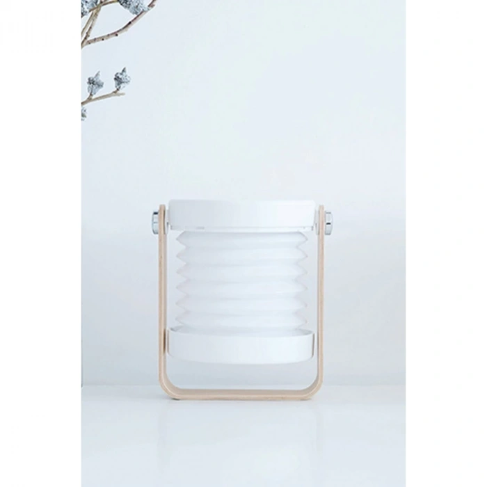 Jp-dld Kamp Lambası Görünümlü Dekoratif Gece Lambası - Beyaz