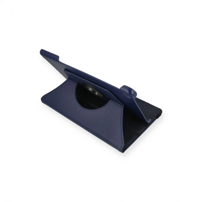 Lenovo Tab M10 Tb328fu Kılıf 360 Tablet Deri Kılıf - Lacivert