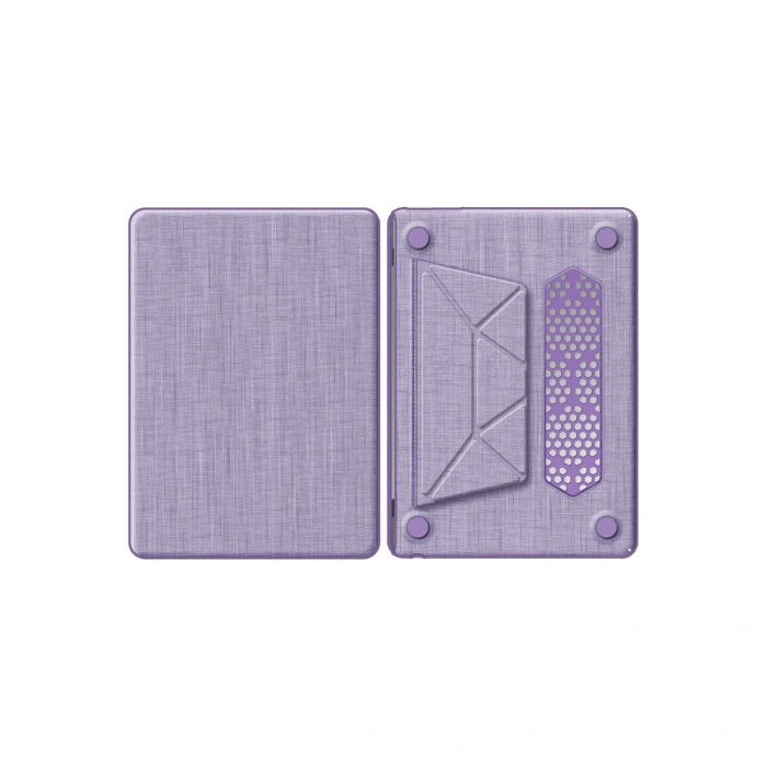 Macbook Air 13.6 Macbook Kumaş Kapak - Mor