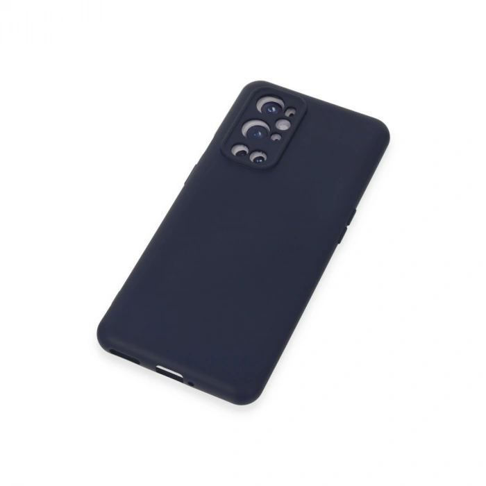 One Plus 9 Pro Kılıf Nano İçi Kadife Silikon - Lacivert