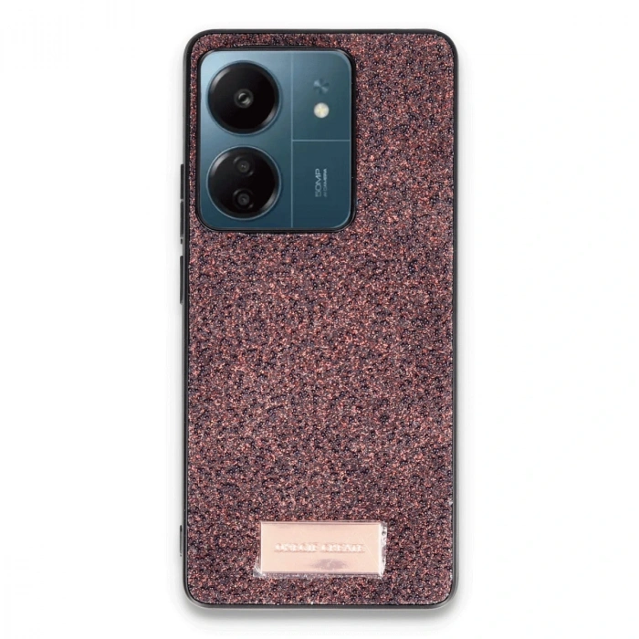 Onegif Xiaomi Redmi 13c Bright Simli Kapak - Derin Mor