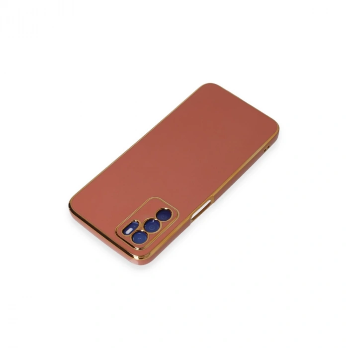 Oppo A16 Kılıf Volet Silikon - Kırmızı