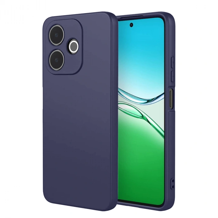 Oppo A5 Pro 4g First Silikon - Lacivert