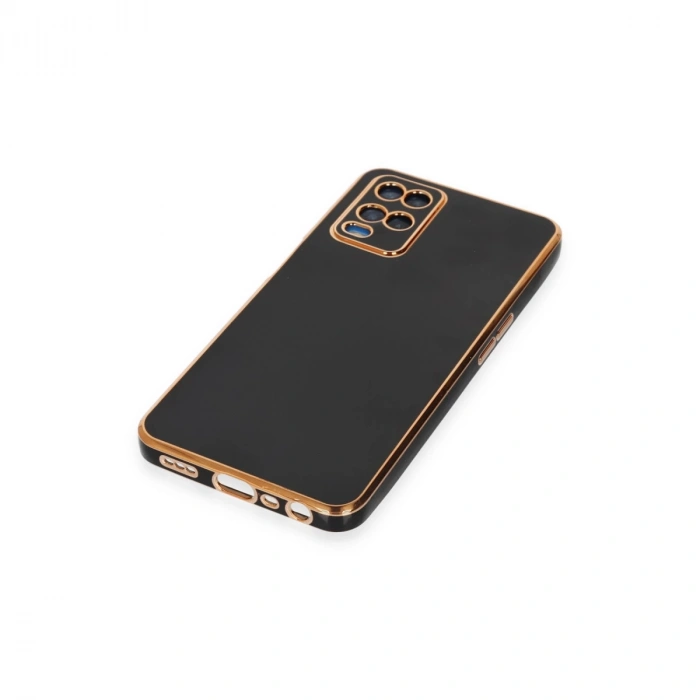 Oppo A54 4g Kılıf Volet Silikon - Siyah