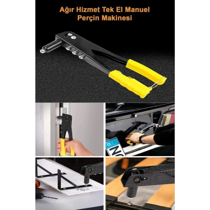 Profesyonel Perçin Makinesi Araç Koltuk Mobilya Perçin Hediyeli