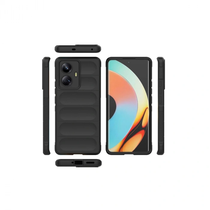 Realme 10 Pro 5g Kılıf Optimum Silikon - Bordo