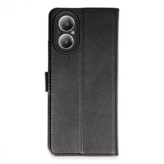 Realme 12 Lite Kılıf Trend S Plus Kapaklı Kılıf - Siyah