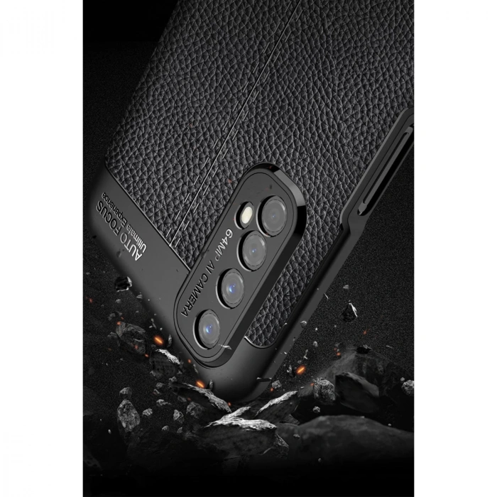 Realme 7 Kılıf Auto Focus Kapak - Lacivert