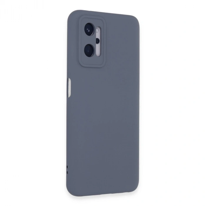 Realme 9i 4g Kılıf Nano İçi Kadife Silikon - Gri