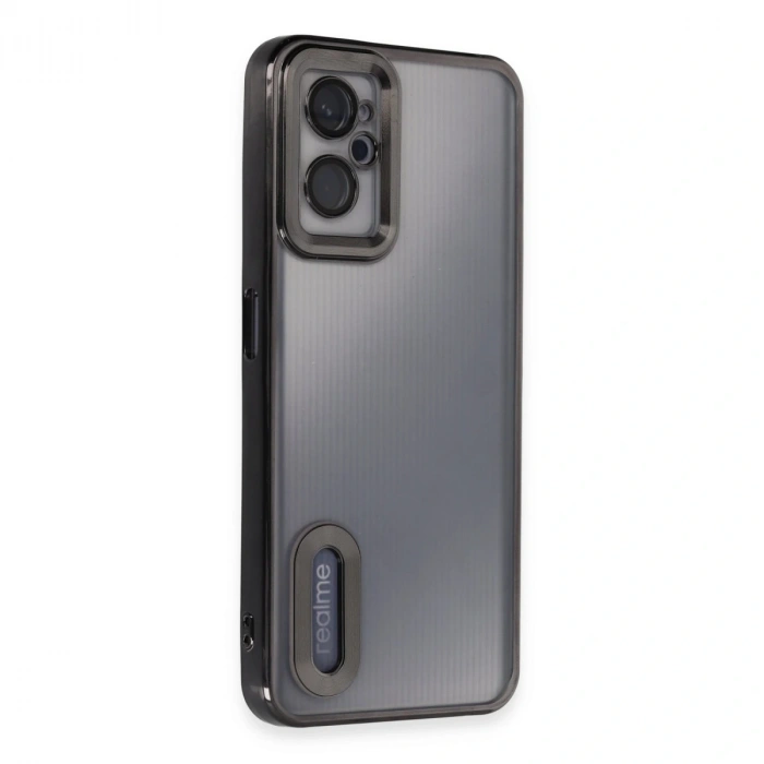 Realme 9i 4g Kılıf Slot Silikon - Siyah