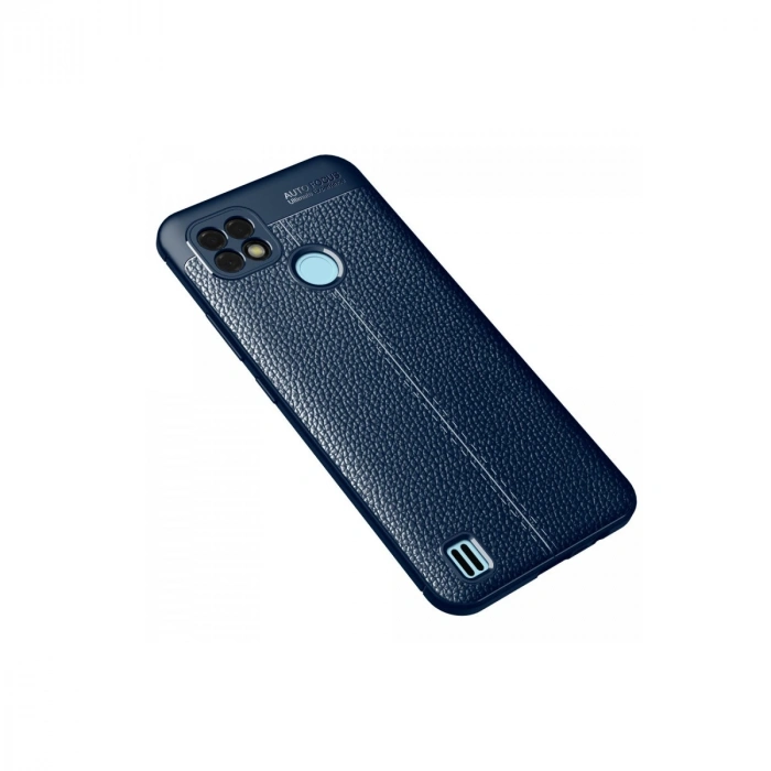 Realme C21 Kılıf Auto Focus Kapak - Lacivert