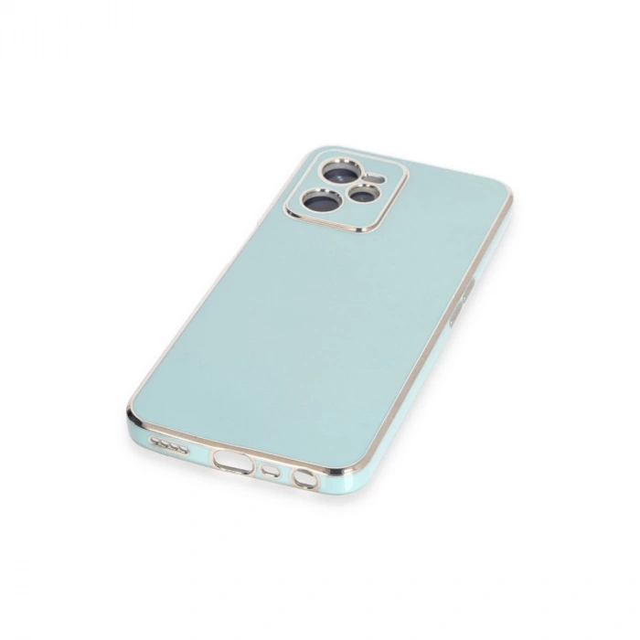 Realme C35 Kılıf Volet Silikon - Açık Yeşil