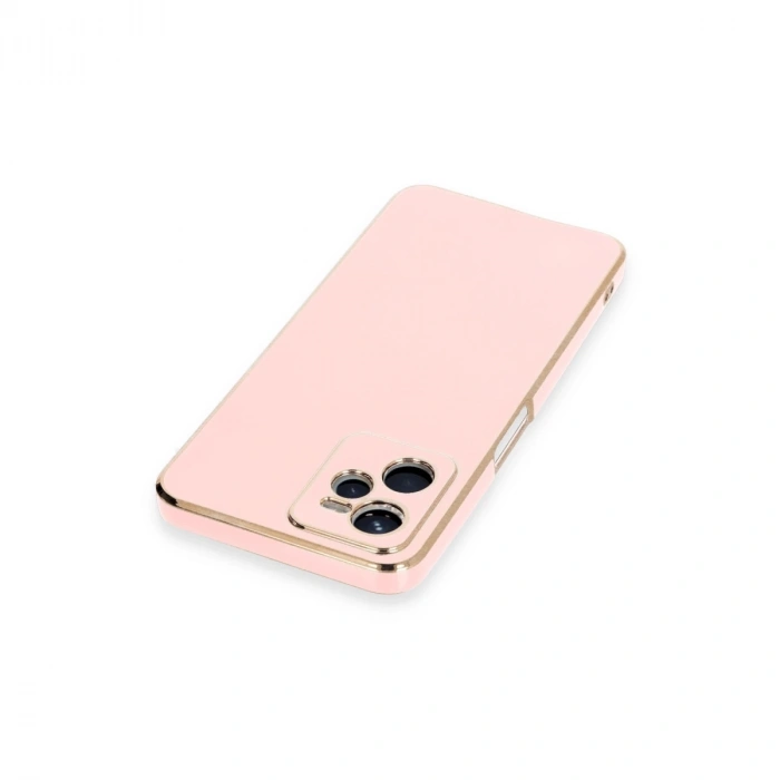 Realme C35 Kılıf Volet Silikon - Pembe