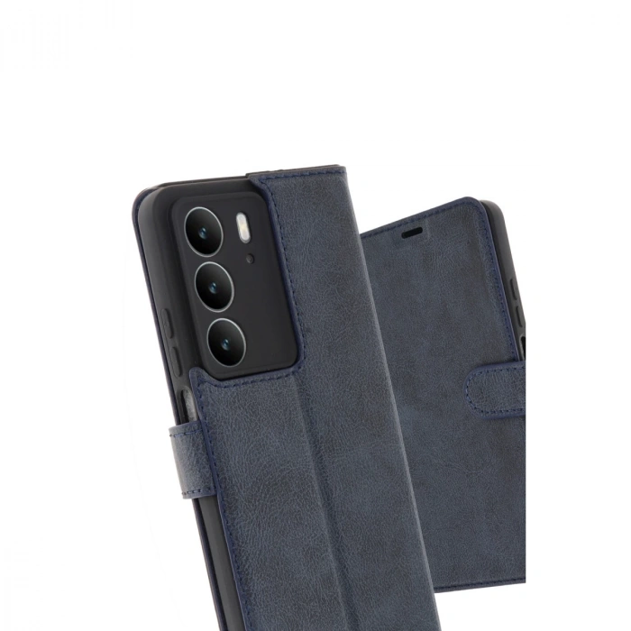 Realme C75 4g Trend S Plus Kapaklı Kılıf - Lacivert