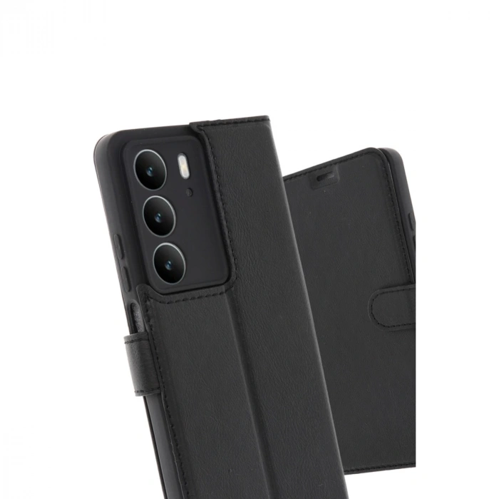 Realme C75 4g Trend S Plus Kapaklı Kılıf - Siyah