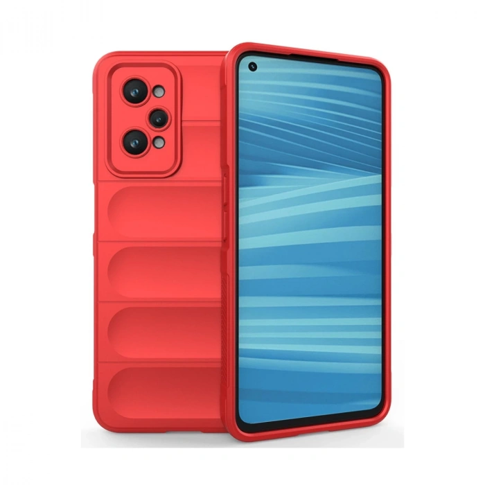 Realme Gt2 5g Kılıf Optimum Silikon - Kırmızı
