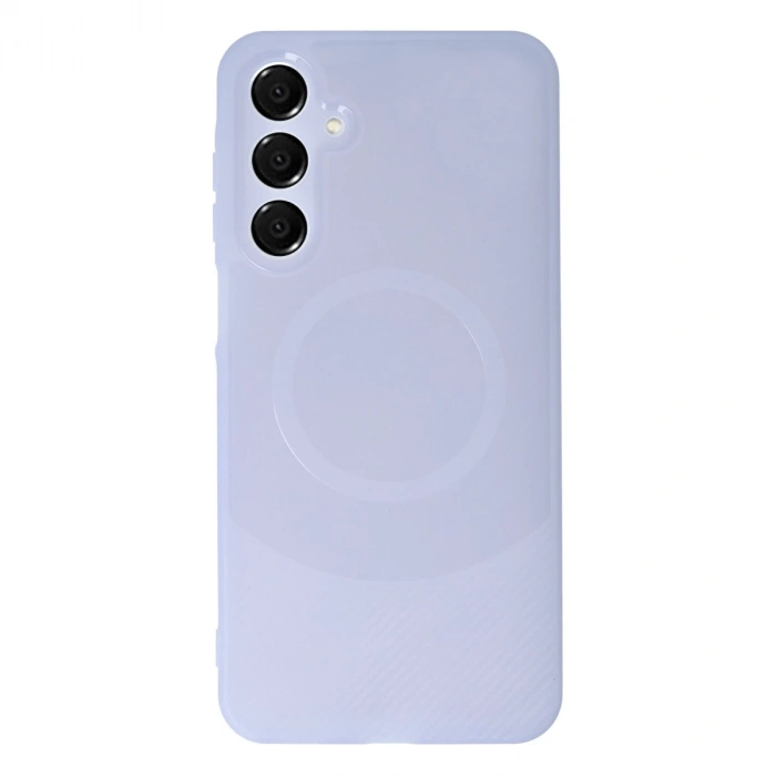 Samsung A56 Kılıf Maya Karbon Kapak - Lila