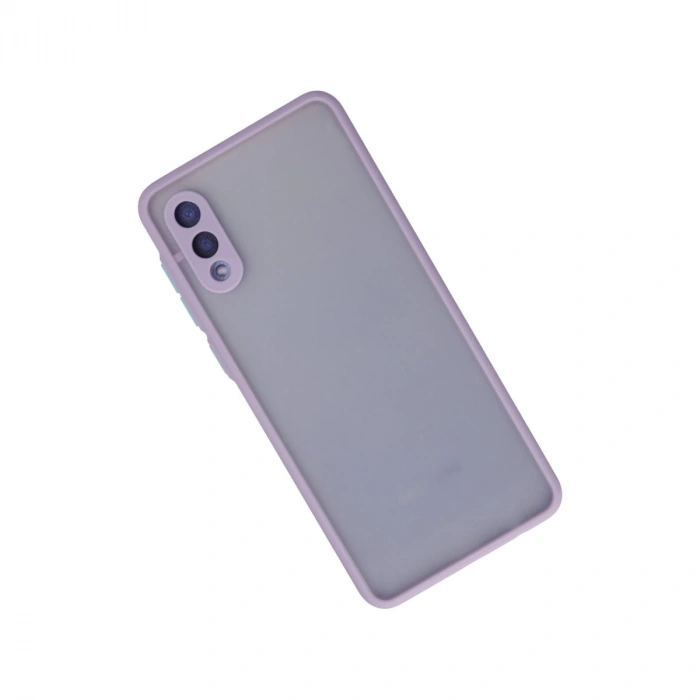 Samsung Galaxy A02 Kılıf Montreal Silikon Kapak - Mor
