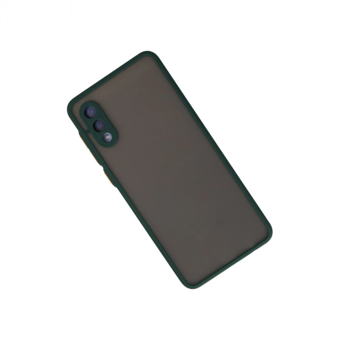 Samsung Galaxy A02 Kılıf Montreal Silikon Kapak - Yeşil