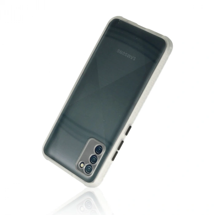 Samsung Galaxy A02s Kılıf Miami Şeffaf Silikon - Şeffaf