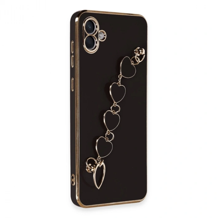 Samsung Galaxy A04 Kılıf Esila Silikon - Siyah