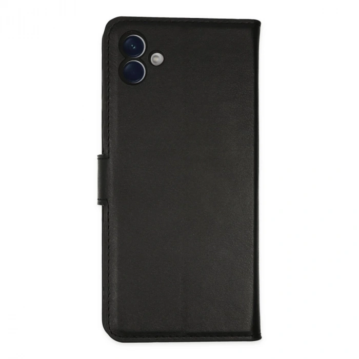 Samsung Galaxy A04 Kılıf Trend S Plus Kapaklı Kılıf - Siyah