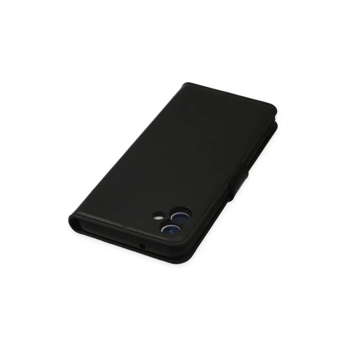 Samsung Galaxy A04 Kılıf Trend S Plus Kapaklı Kılıf - Siyah