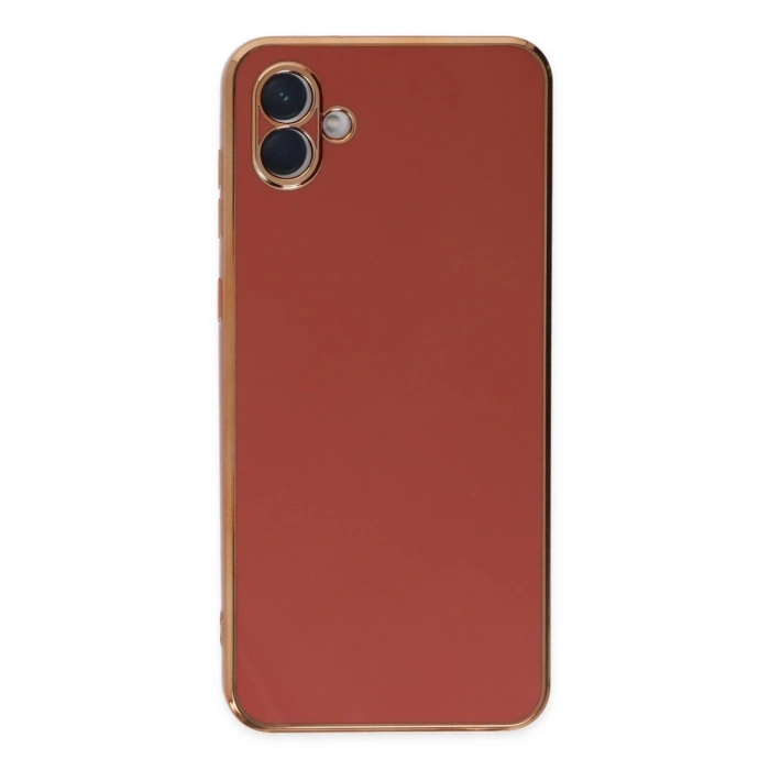 Samsung Galaxy A04 Kılıf Volet Silikon - Kırmızı