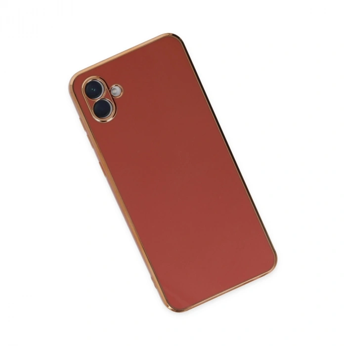 Samsung Galaxy A04 Kılıf Volet Silikon - Kırmızı